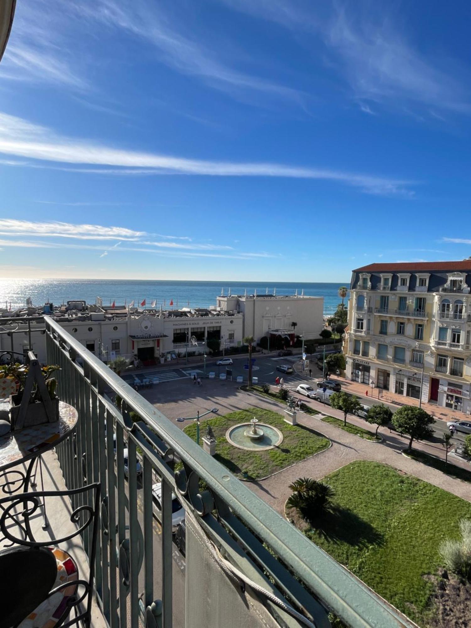 Menton Centre Vue Imprenable Sur Mer Et Jardin Bioves المظهر الخارجي الصورة