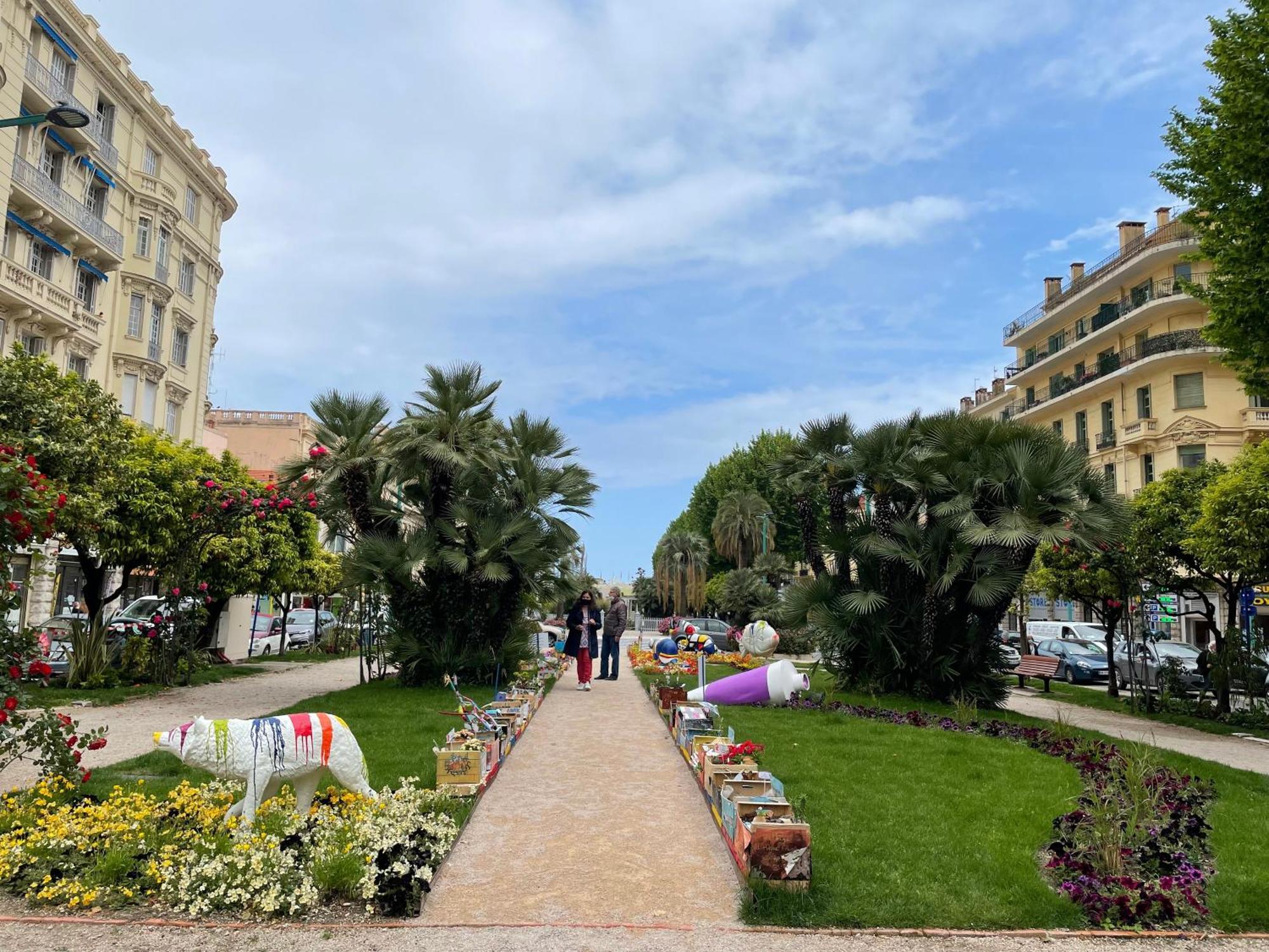 Menton Centre Vue Imprenable Sur Mer Et Jardin Bioves المظهر الخارجي الصورة