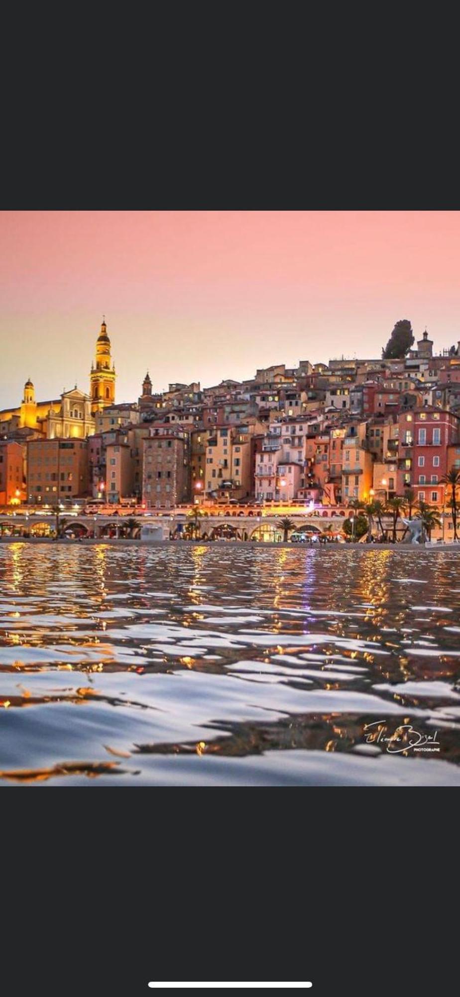 Menton Centre Vue Imprenable Sur Mer Et Jardin Bioves المظهر الخارجي الصورة